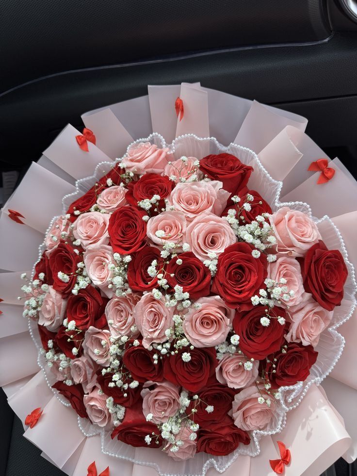 Bouquet de novia en rosa